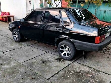 Черный ВАЗ 21099, объемом двигателя 1.6 л и пробегом 0 тыс. км за 1250 $, фото 1 на Automoto.ua