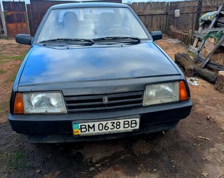 Черный ВАЗ 21099, объемом двигателя 1.6 л и пробегом 250 тыс. км за 1300 $, фото 1 на Automoto.ua