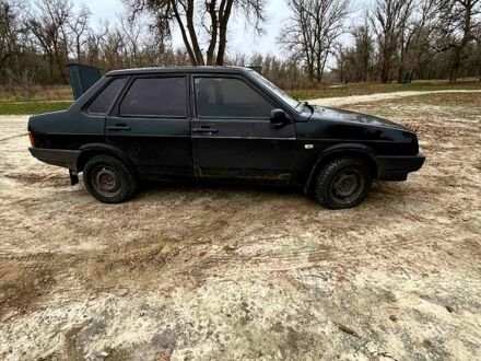 Черный ВАЗ 21099, объемом двигателя 1.6 л и пробегом 87 тыс. км за 1020 $, фото 1 на Automoto.ua