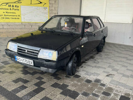 Черный ВАЗ 21099, объемом двигателя 1.6 л и пробегом 122 тыс. км за 1600 $, фото 1 на Automoto.ua