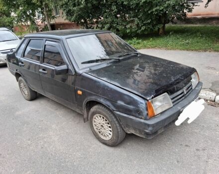 Чорний ВАЗ 21099, об'ємом двигуна 1 л та пробігом 300 тис. км за 1200 $, фото 1 на Automoto.ua