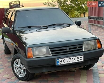 Черный ВАЗ 21099, объемом двигателя 1.6 л и пробегом 280 тыс. км за 1599 $, фото 1 на Automoto.ua