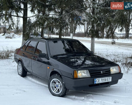 Чорний ВАЗ 21099, об'ємом двигуна 1.6 л та пробігом 200 тис. км за 1999 $, фото 1 на Automoto.ua