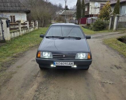 Черный ВАЗ 21099, объемом двигателя 1.6 л и пробегом 100 тыс. км за 1800 $, фото 1 на Automoto.ua