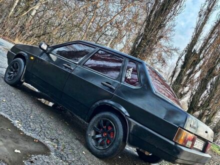 Черный ВАЗ 21099, объемом двигателя 0 л и пробегом 200 тыс. км за 800 $, фото 1 на Automoto.ua
