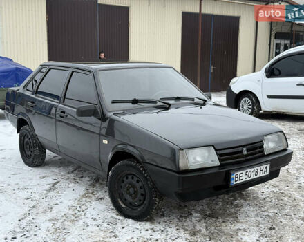 Чорний ВАЗ 21099, об'ємом двигуна 1.6 л та пробігом 195 тис. км за 1600 $, фото 1 на Automoto.ua