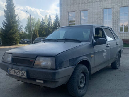 Черный ВАЗ 21099, объемом двигателя 1.5 л и пробегом 223 тыс. км за 1500 $, фото 1 на Automoto.ua