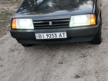 Чорний ВАЗ 21099, об'ємом двигуна 1.6 л та пробігом 190 тис. км за 2000 $, фото 1 на Automoto.ua