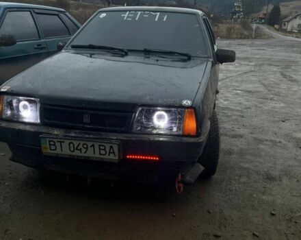 Черный ВАЗ 21099, объемом двигателя 1.6 л и пробегом 1000 тыс. км за 1100 $, фото 1 на Automoto.ua