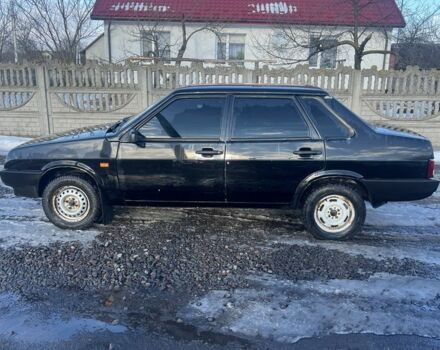 Черный ВАЗ 21099, объемом двигателя 1.6 л и пробегом 3 тыс. км за 1350 $, фото 1 на Automoto.ua