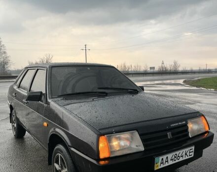 Черный ВАЗ 21099, объемом двигателя 1.6 л и пробегом 192 тыс. км за 2300 $, фото 1 на Automoto.ua