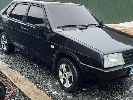 Черный ВАЗ 21099, объемом двигателя 1.6 л и пробегом 143 тыс. км за 3000 $, фото 1 на Automoto.ua