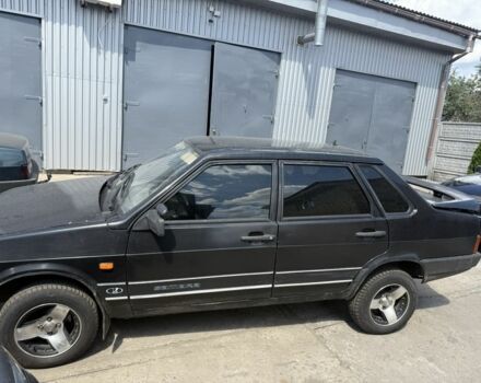 Черный ВАЗ 21099, объемом двигателя 1.6 л и пробегом 1 тыс. км за 1500 $, фото 1 на Automoto.ua