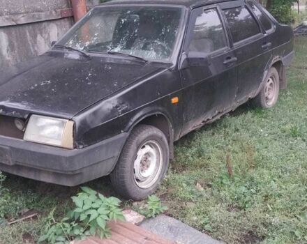Черный ВАЗ 21099, объемом двигателя 1.6 л и пробегом 3 тыс. км за 561 $, фото 1 на Automoto.ua