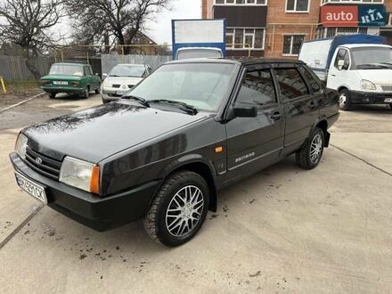 Черный ВАЗ 21099, объемом двигателя 1.6 л и пробегом 198 тыс. км за 2100 $, фото 1 на Automoto.ua