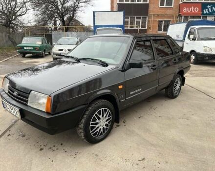 Черный ВАЗ 21099, объемом двигателя 1.6 л и пробегом 198 тыс. км за 2100 $, фото 1 на Automoto.ua