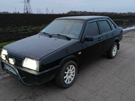 Чорний ВАЗ 21099, об'ємом двигуна 1.6 л та пробігом 1 тис. км за 1000 $, фото 1 на Automoto.ua