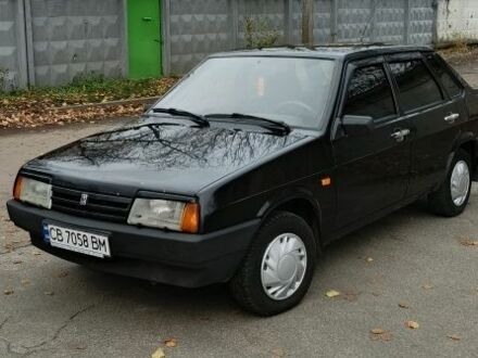Черный ВАЗ 21099, объемом двигателя 0 л и пробегом 260 тыс. км за 2100 $, фото 1 на Automoto.ua