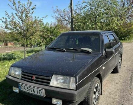 Черный ВАЗ 21099, объемом двигателя 1.6 л и пробегом 3 тыс. км за 1300 $, фото 1 на Automoto.ua