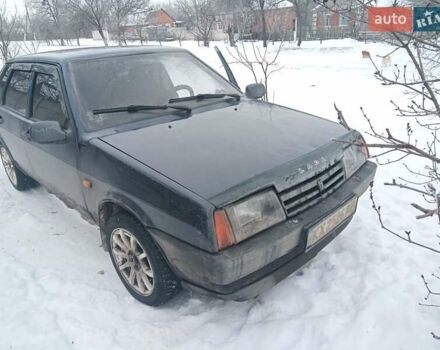 Черный ВАЗ 21099, объемом двигателя 1.6 л и пробегом 230 тыс. км за 1350 $, фото 1 на Automoto.ua