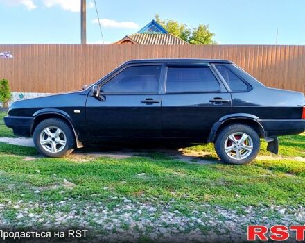 Черный ВАЗ 21099, объемом двигателя 1.6 л и пробегом 362 тыс. км за 1750 $, фото 1 на Automoto.ua