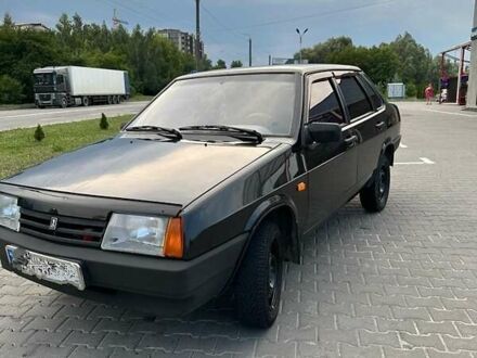 Черный ВАЗ 21099, объемом двигателя 1.6 л и пробегом 167 тыс. км за 3200 $, фото 1 на Automoto.ua