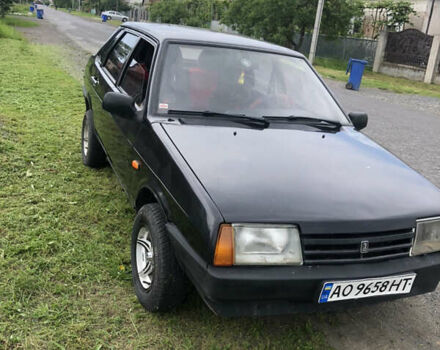 Черный ВАЗ 21099, объемом двигателя 1.6 л и пробегом 88 тыс. км за 1299 $, фото 1 на Automoto.ua