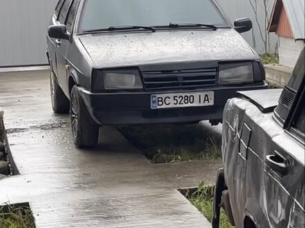 Черный ВАЗ 21099, объемом двигателя 1.6 л и пробегом 174 тыс. км за 800 $, фото 1 на Automoto.ua