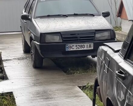 Черный ВАЗ 21099, объемом двигателя 1.6 л и пробегом 174 тыс. км за 800 $, фото 1 на Automoto.ua