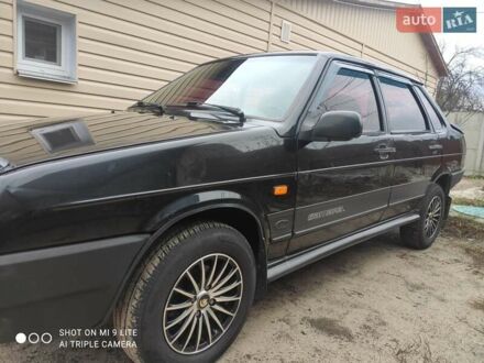 Черный ВАЗ 21099, объемом двигателя 1.6 л и пробегом 251 тыс. км за 2650 $, фото 1 на Automoto.ua