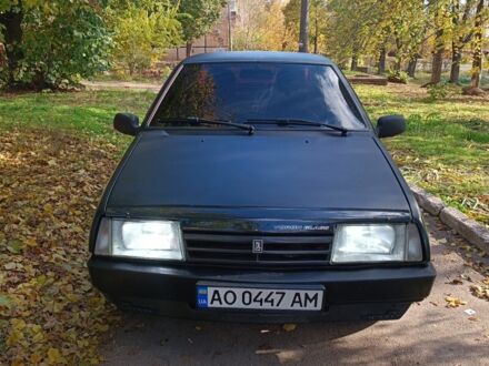 Черный ВАЗ 21099, объемом двигателя 1.6 л и пробегом 150 тыс. км за 1100 $, фото 1 на Automoto.ua