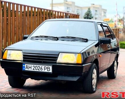 Черный ВАЗ 21099, объемом двигателя 1.6 л и пробегом 160 тыс. км за 2300 $, фото 1 на Automoto.ua
