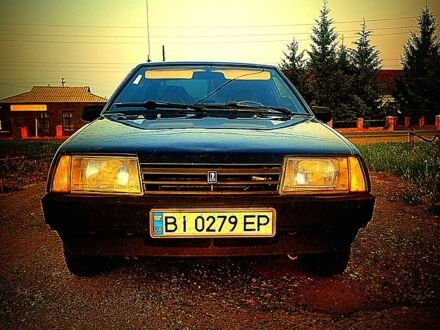 Черный ВАЗ 21099, объемом двигателя 1.6 л и пробегом 245 тыс. км за 1750 $, фото 1 на Automoto.ua