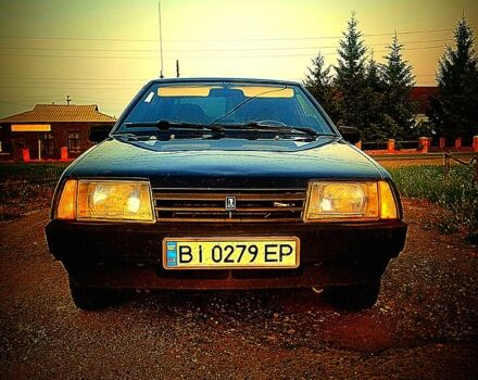 Черный ВАЗ 21099, объемом двигателя 1.6 л и пробегом 245 тыс. км за 1750 $, фото 1 на Automoto.ua