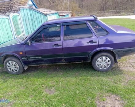 Фиолетовый ВАЗ 21099, объемом двигателя 0 л и пробегом 200 тыс. км за 750 $, фото 5 на Automoto.ua