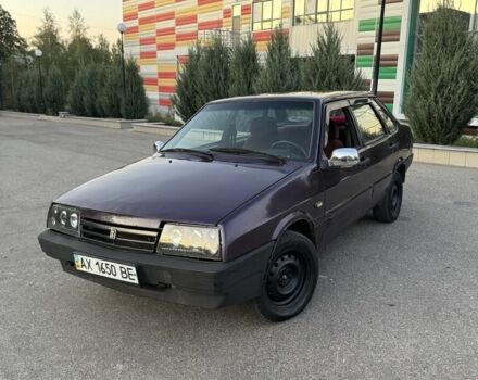 Фиолетовый ВАЗ 21099, объемом двигателя 1.5 л и пробегом 66 тыс. км за 1016 $, фото 1 на Automoto.ua