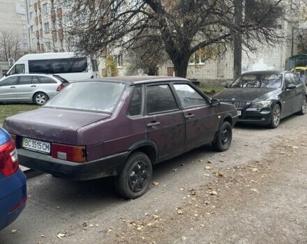 Фіолетовий ВАЗ 21099, об'ємом двигуна 1.5 л та пробігом 3 тис. км за 250 $, фото 1 на Automoto.ua