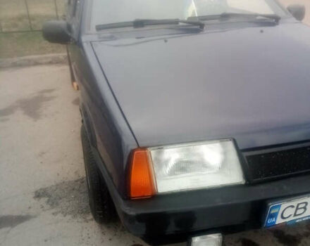 Фиолетовый ВАЗ 21099, объемом двигателя 1.5 л и пробегом 48 тыс. км за 1600 $, фото 1 на Automoto.ua