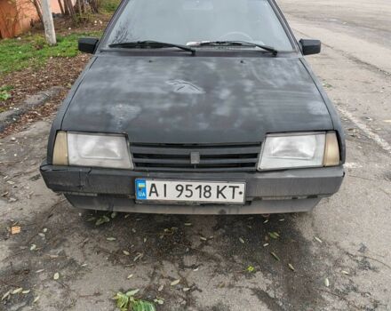 Фиолетовый ВАЗ 21099, объемом двигателя 1.5 л и пробегом 117 тыс. км за 450 $, фото 1 на Automoto.ua
