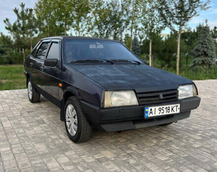 Фиолетовый ВАЗ 21099, объемом двигателя 1.5 л и пробегом 115 тыс. км за 950 $, фото 2 на Automoto.ua