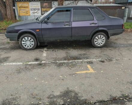 Фиолетовый ВАЗ 21099, объемом двигателя 1.5 л и пробегом 117 тыс. км за 450 $, фото 8 на Automoto.ua