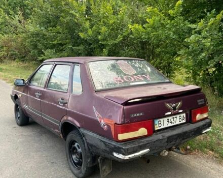 Фиолетовый ВАЗ 21099, объемом двигателя 1.5 л и пробегом 220 тыс. км за 650 $, фото 3 на Automoto.ua