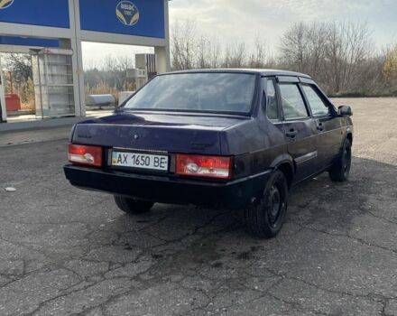 Фиолетовый ВАЗ 21099, объемом двигателя 1.5 л и пробегом 88 тыс. км за 780 $, фото 5 на Automoto.ua