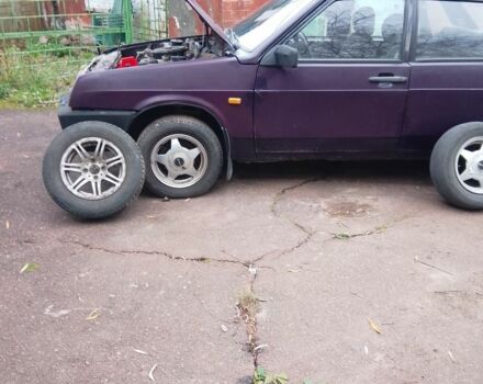 Фіолетовий ВАЗ 21099, об'ємом двигуна 1 л та пробігом 229 тис. км за 700 $, фото 3 на Automoto.ua