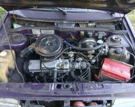 Фиолетовый ВАЗ 21099, объемом двигателя 1.6 л и пробегом 100 тыс. км за 643 $, фото 6 на Automoto.ua