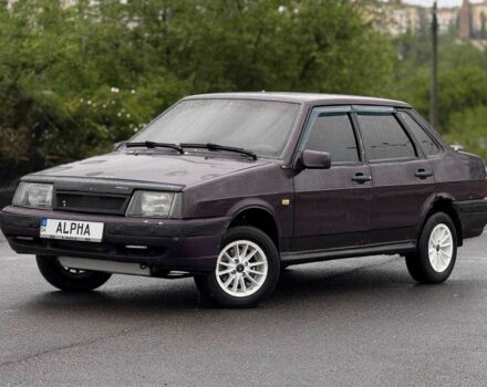 Фиолетовый ВАЗ 21099, объемом двигателя 1.6 л и пробегом 247 тыс. км за 999 $, фото 2 на Automoto.ua