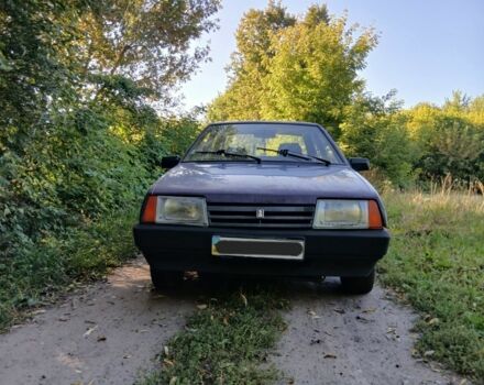 Фиолетовый ВАЗ 21099, объемом двигателя 1.6 л и пробегом 100 тыс. км за 643 $, фото 1 на Automoto.ua