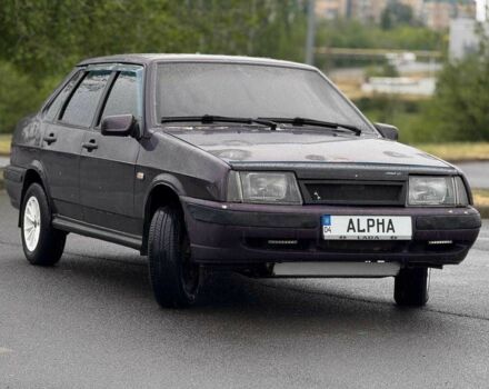 Фиолетовый ВАЗ 21099, объемом двигателя 1.6 л и пробегом 247 тыс. км за 999 $, фото 1 на Automoto.ua