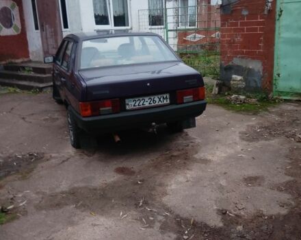 Фіолетовий ВАЗ 21099, об'ємом двигуна 1 л та пробігом 229 тис. км за 700 $, фото 1 на Automoto.ua