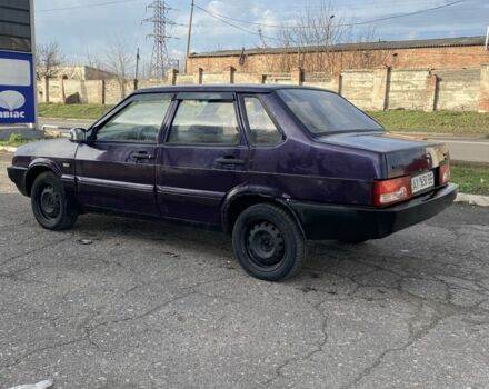 Фиолетовый ВАЗ 21099, объемом двигателя 1.5 л и пробегом 88 тыс. км за 780 $, фото 4 на Automoto.ua